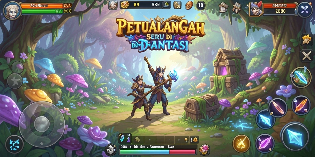 Gameplay menarik di dunia petualangan 88ID.