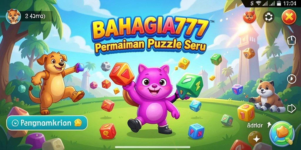 Tampilan gameplay BAHAGIA777 yang menarik dan menantang.