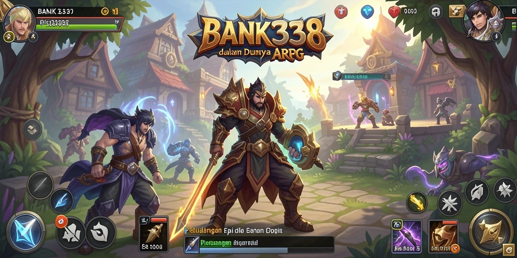 Screenshot dari permainan BANK338 yang menampilkan aksi pertarungan yang mendebarkan.