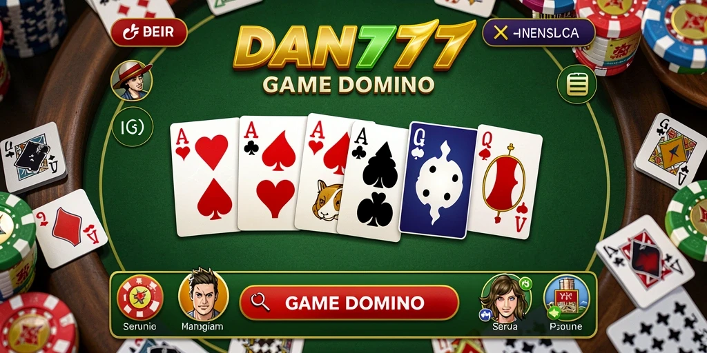 Screenshot gameplay Domino yang menampilkan tantangan seru.