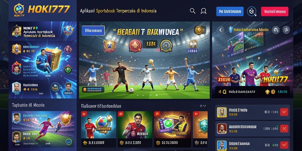 Tampilan gameplay HOKI777 saat melakukan taruhan olahraga.