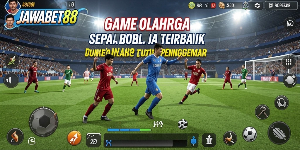Tampilan gameplay nyata dan mendebarkan dari JAWABET88.