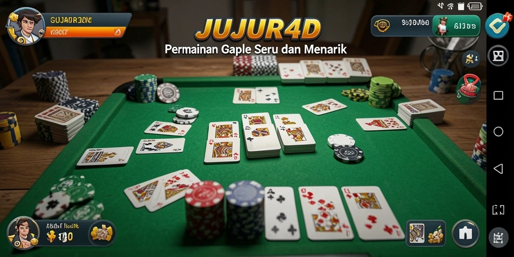 Tampilan visual menarik dari gameplay JUJUR4D yang penuh tantangan.