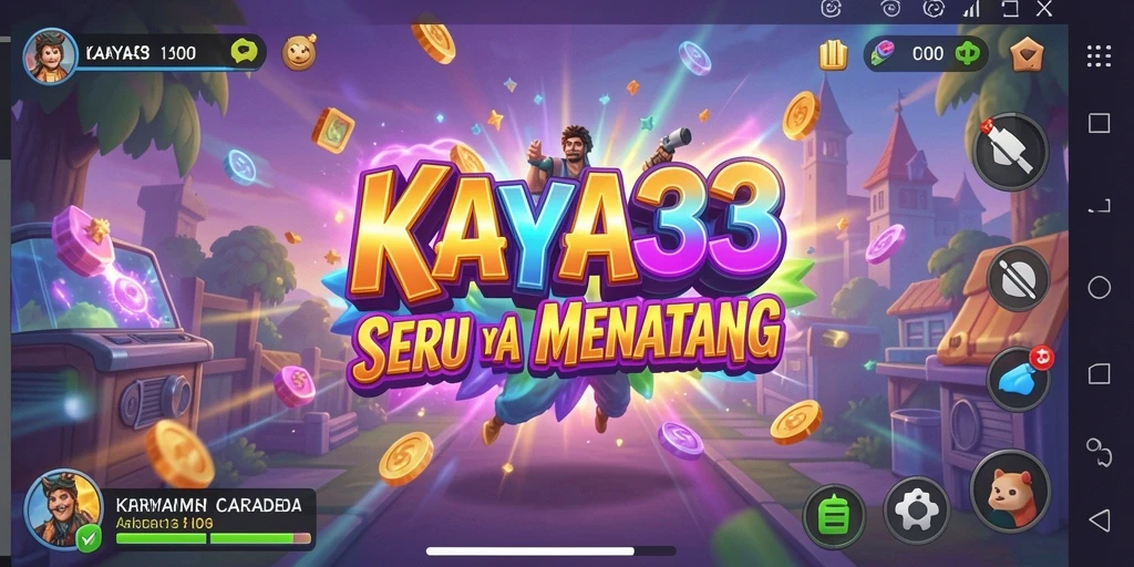 Tampilan gameplay KAYA33 yang penuh aksi dan tantangan seru.