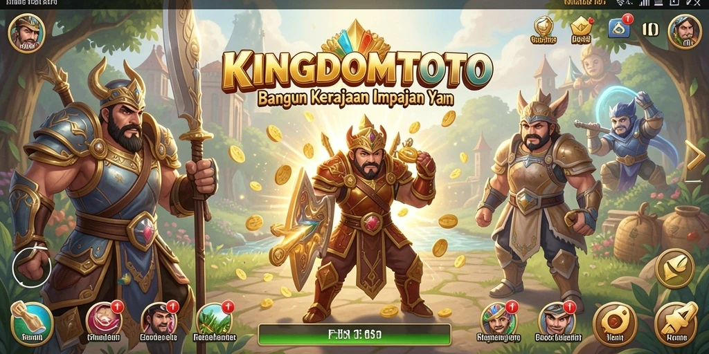 Tampilan gameplay KINGDOMTOTO yang menarik dan mendebarkan.