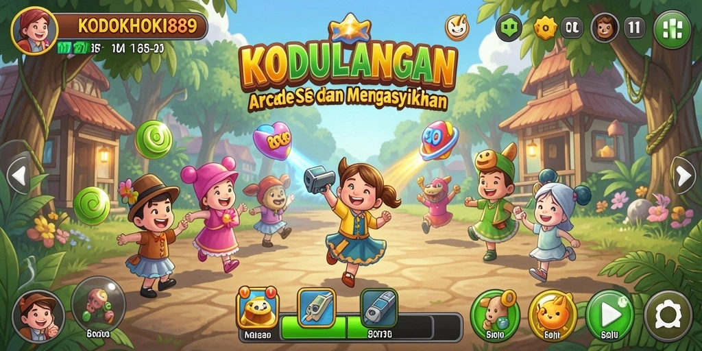 Gambaran gameplay seru dan mengasyikkan di KODOKHOKI889.