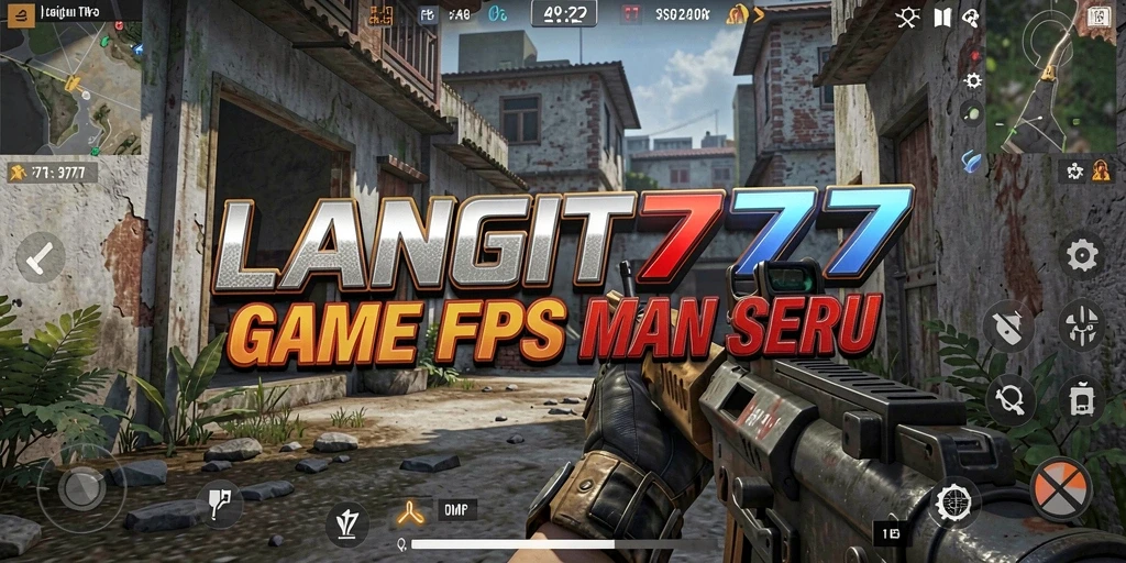 Screenshot LANGIT777 menampilkan aksi tembak-menembak yang seru dan mendebarkan.