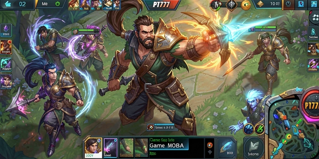 Tampilan gameplay seru dan menantang di PT777