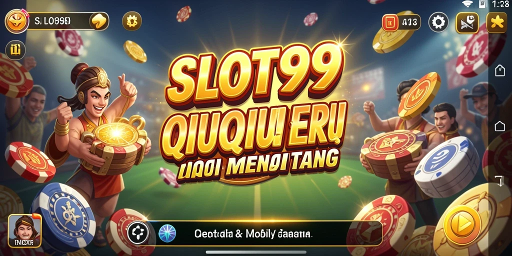 Tampilan gameplay QiuQiu yang seru di SLOT99.