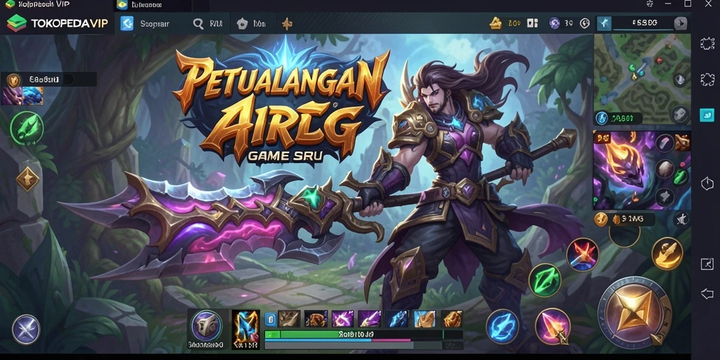 Gameplay seru di TOKOPEDIAVIP dengan aksi petualangan yang mendebarkan.