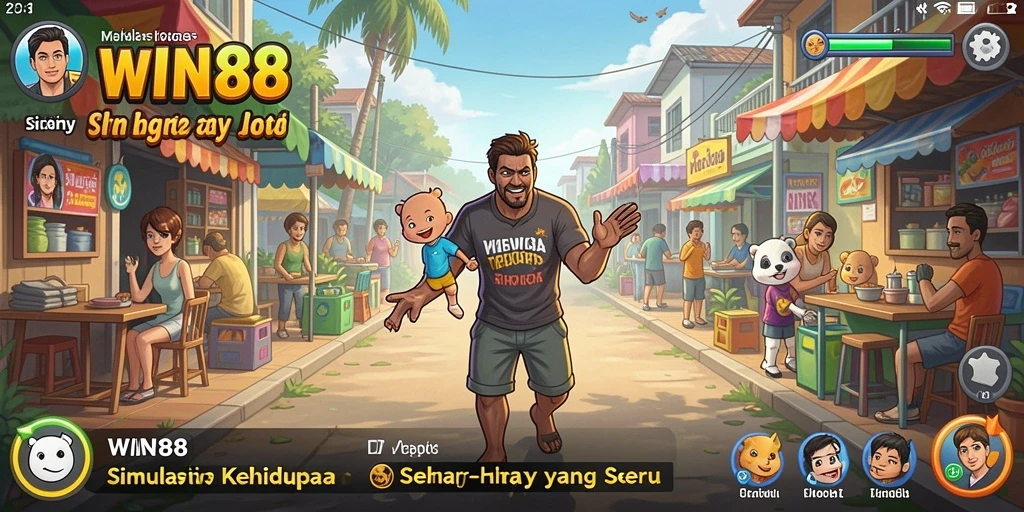 Screenshot WIN88 menampilkan momen menarik dalam gameplay simulation.